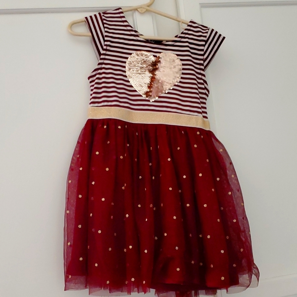 Pink & violet dress size 5